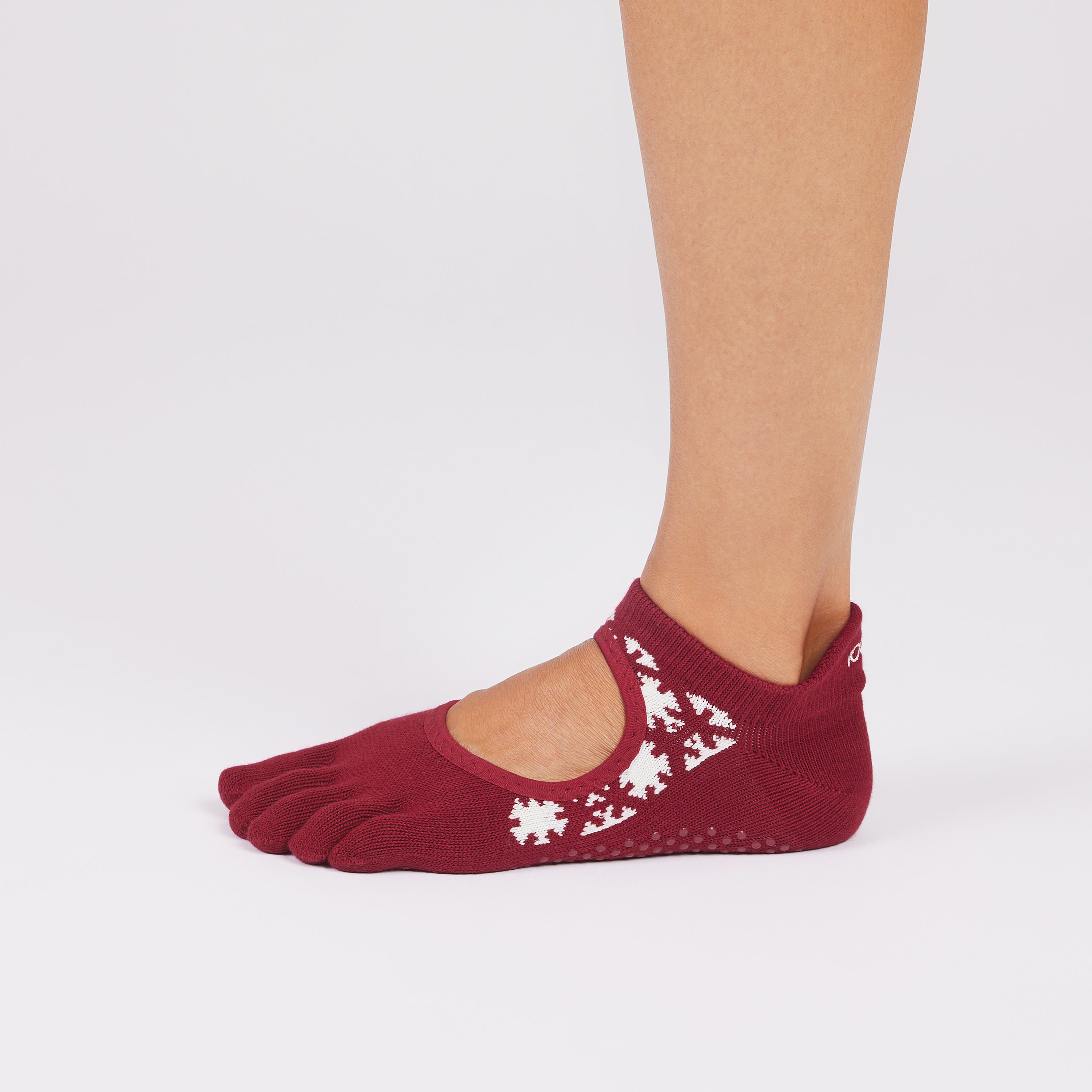 TOESOX Full Toe Bellarina - Ruby
