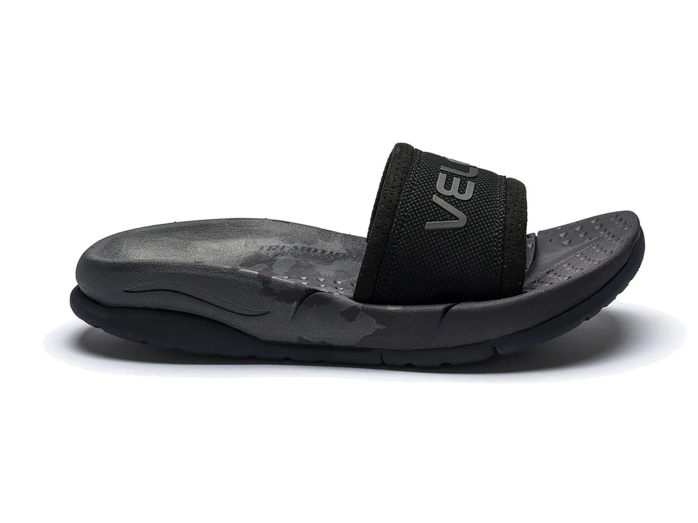 VELOUS Unisex's Laguna Slide - Dark Grey/Black