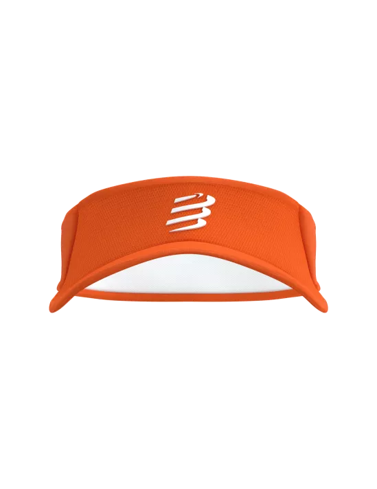 Compressport Unisex's Visor Ultralight - Fire/White