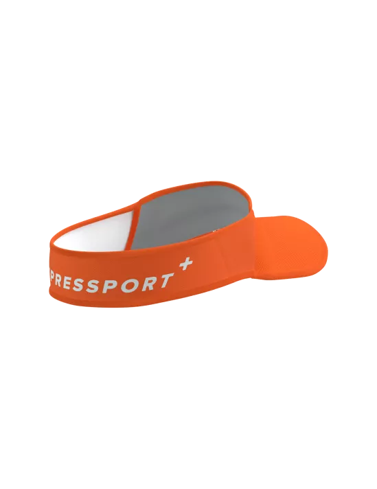 Compressport Unisex's Visor Ultralight - Fire/White