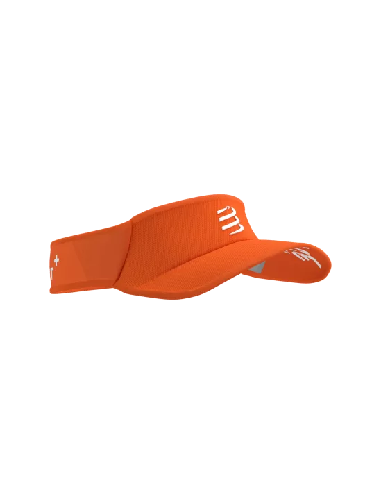 Compressport Unisex's Visor Ultralight - Fire/White