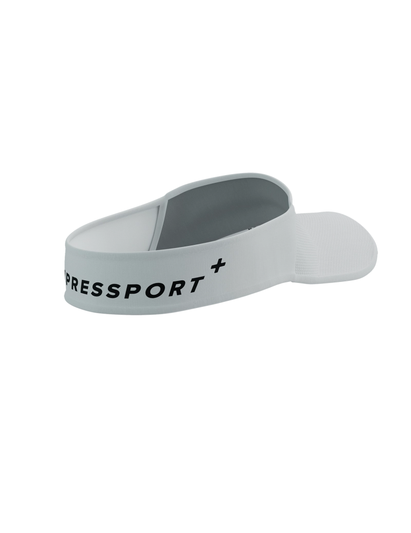 Compressport Unisex's Visor Ultralight - White (Ironman 2025)