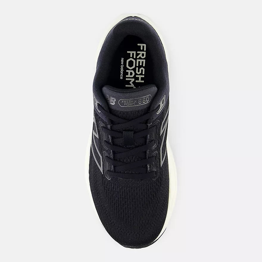 New Balance Women's Fresh Foam X 860v14 D Width - Black/Phantom/Angora