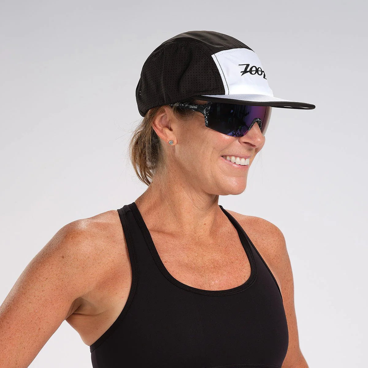 ZOOT Unisex's Tech 5-Panel Hat - Black/White