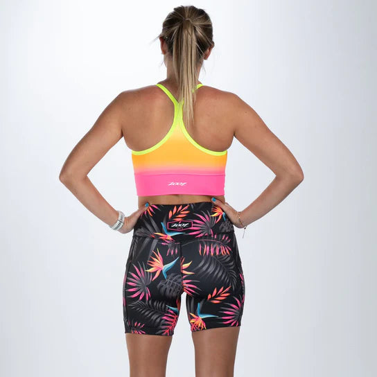 ZOOT Women's Run Crop - Tropical Magic