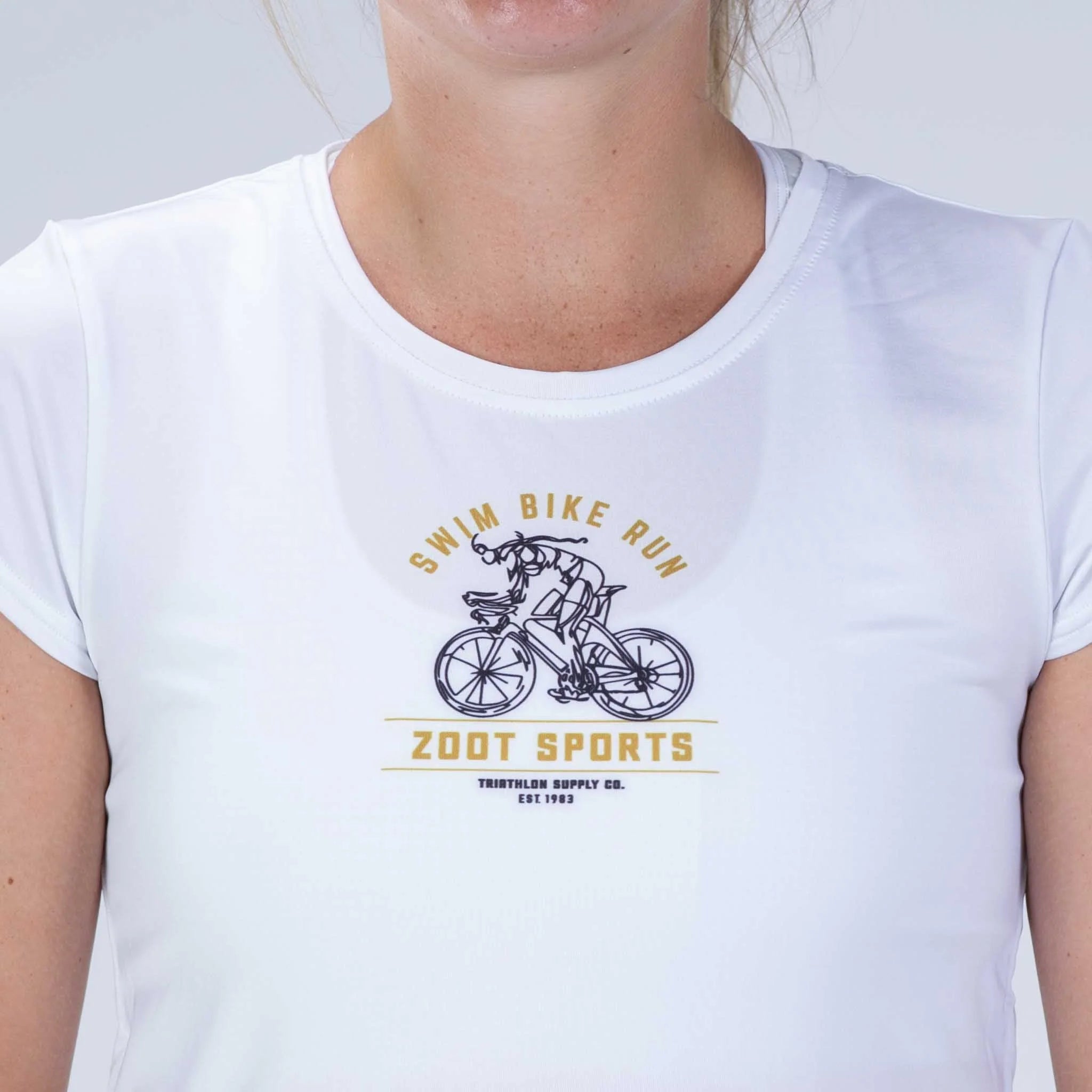 ZOOT Women's Ltd Run Tee - Tri Girl