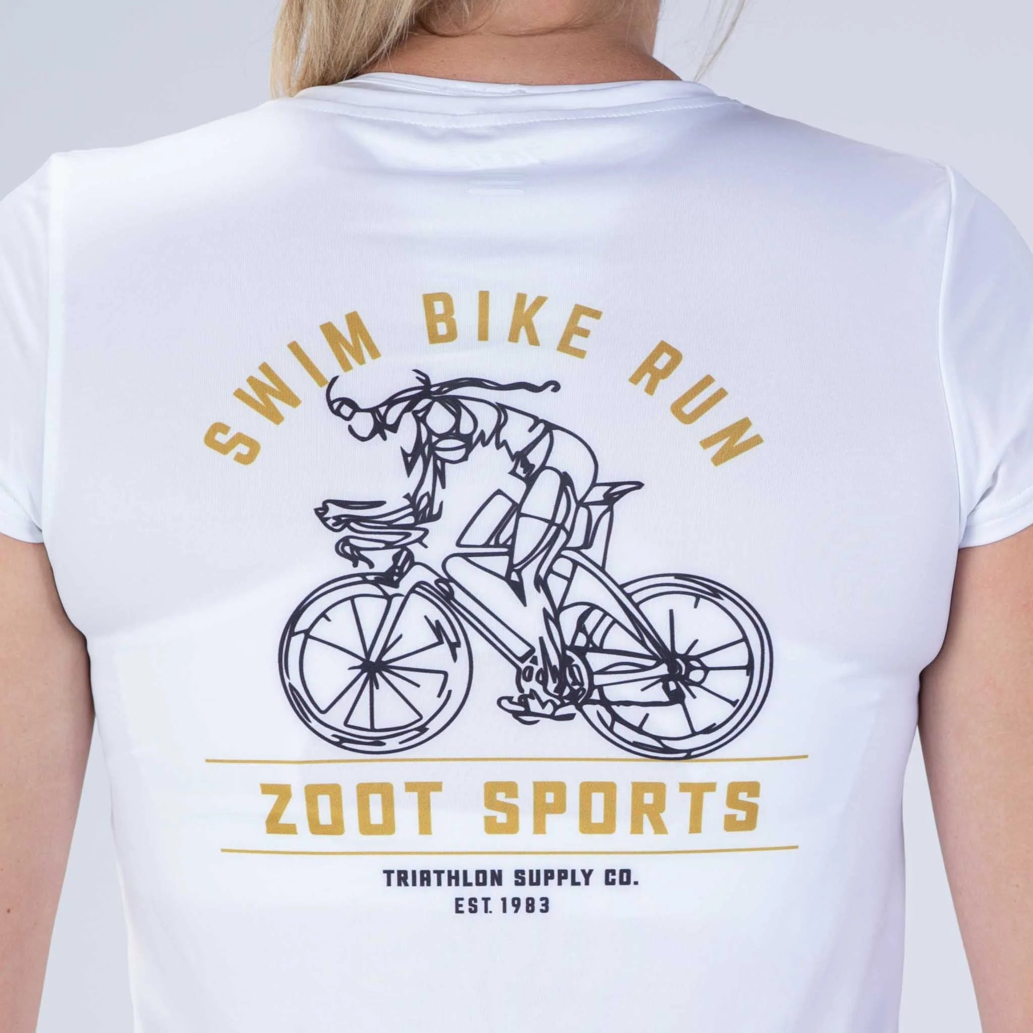 ZOOT Women's Ltd Run Tee - Tri Girl