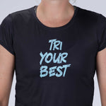 ZOOT Women's Ltd Run Tee - Tri Your Best