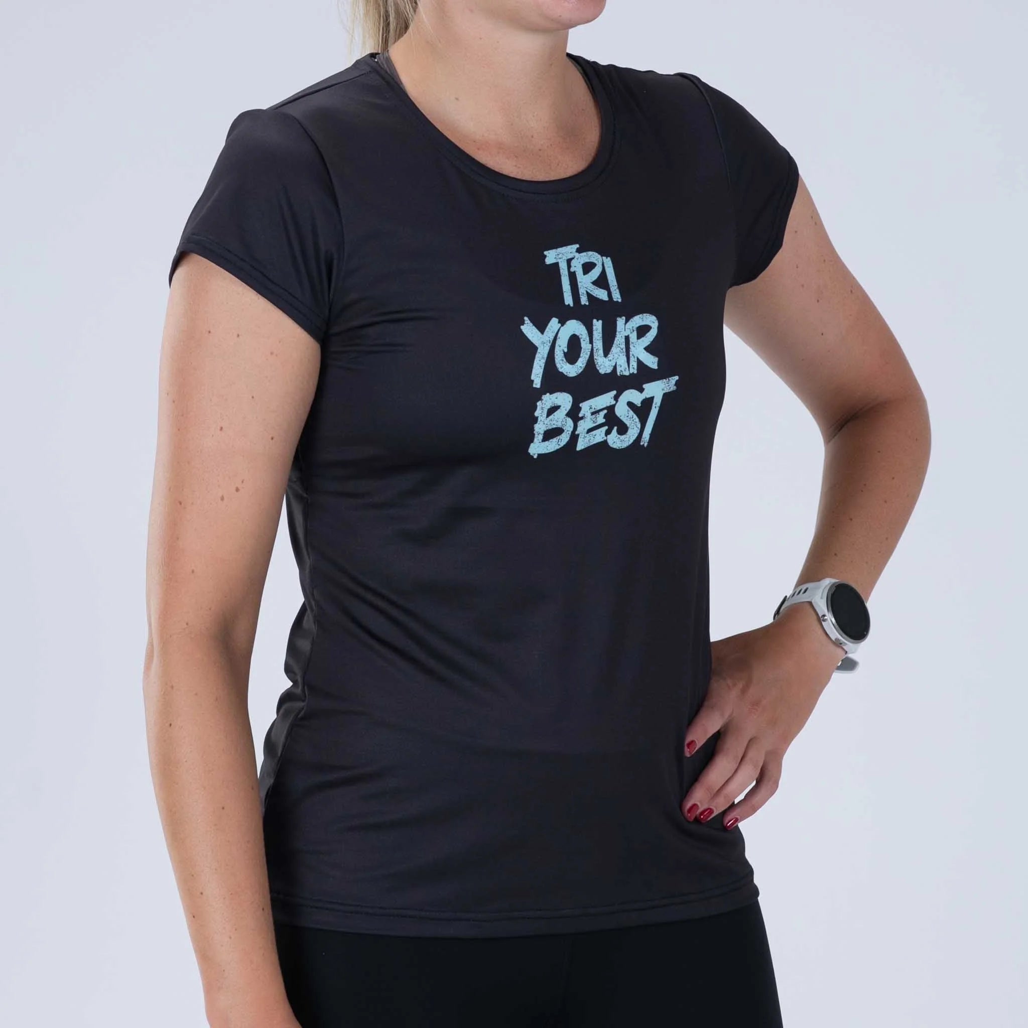 ZOOT Women's Ltd Run Tee - Tri Your Best