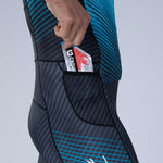 ZOOT Men's Ltd Tri Aero Full Zip Racesuit - Blue Wave