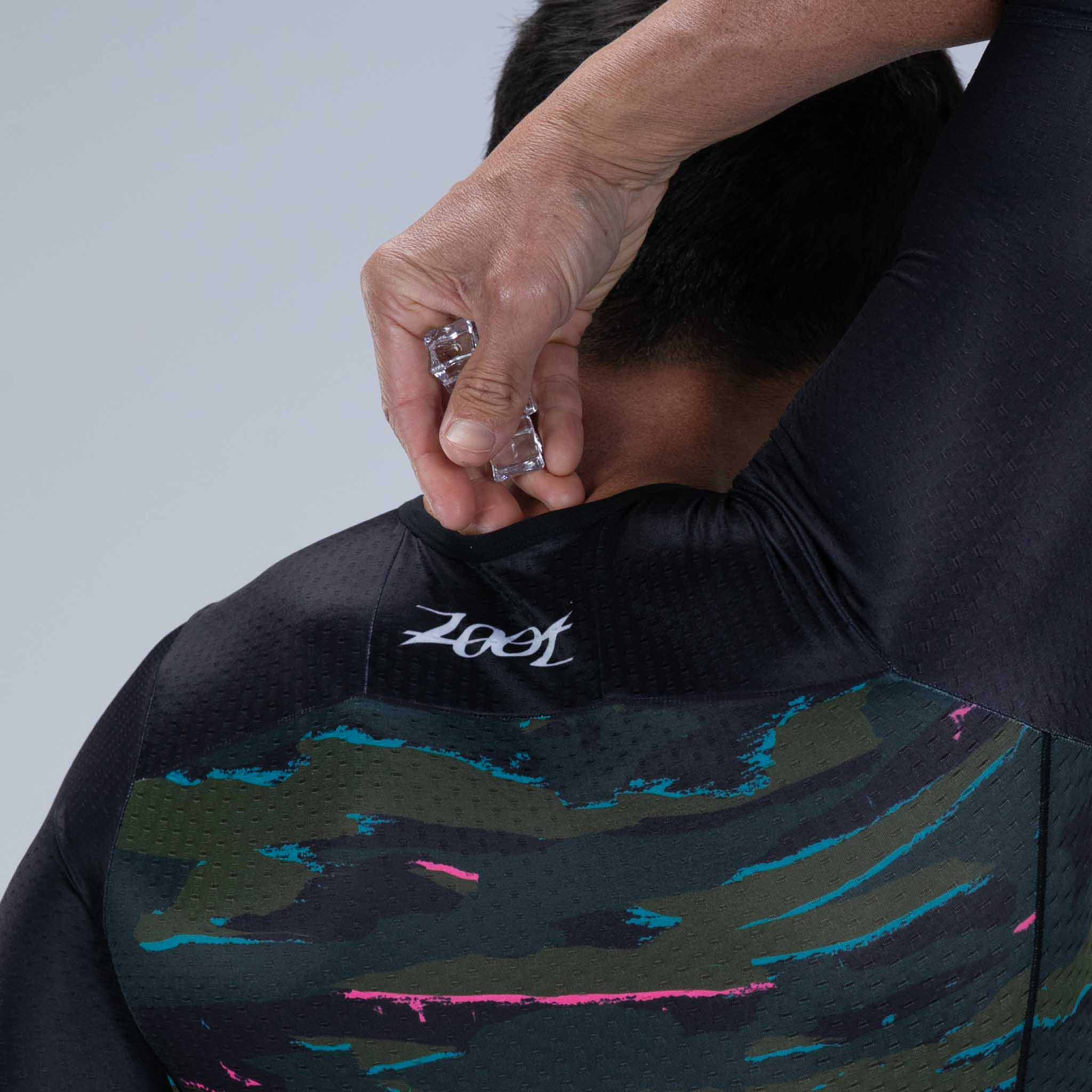 ZOOT Men's Ltd Tri Aero Full Zip Racesuit - Cali Camo
