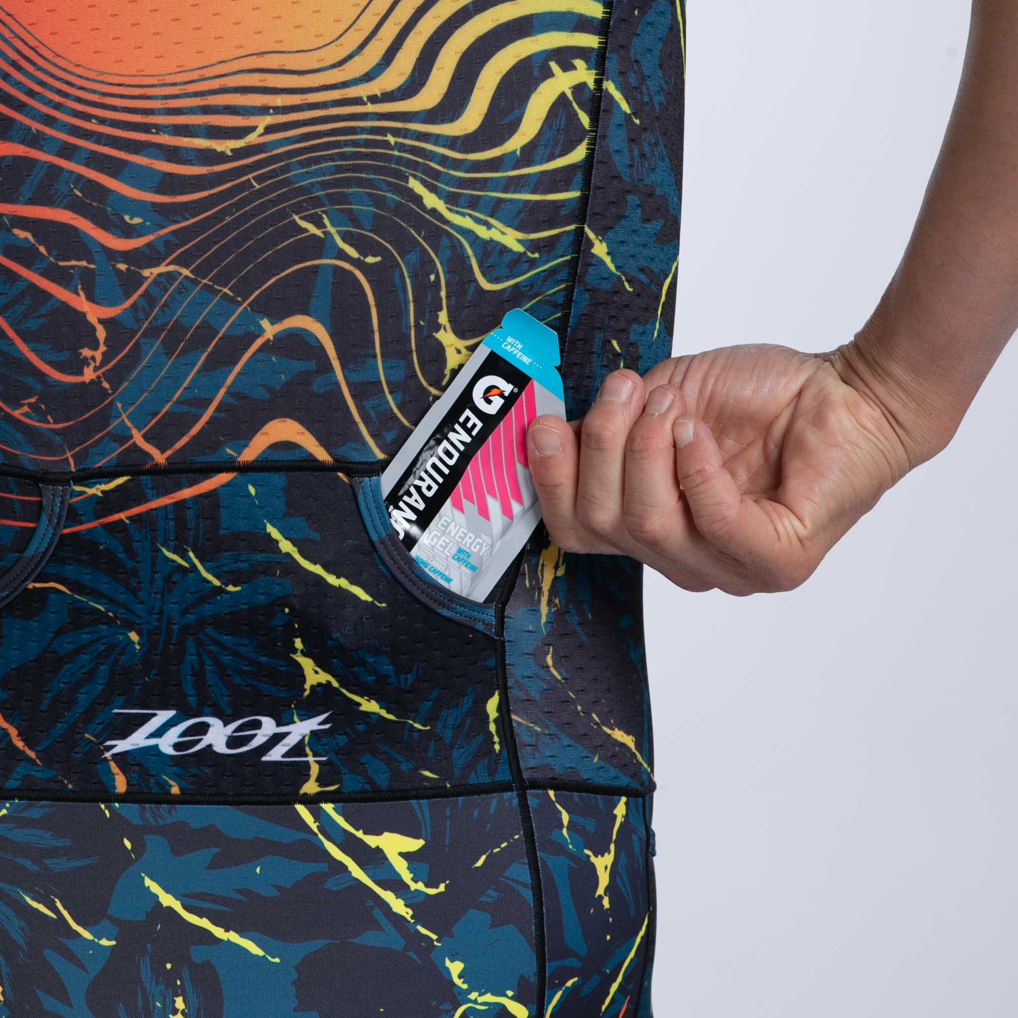 ZOOT Men's Ltd Tri Aero Full Zip Racesuit - KOA