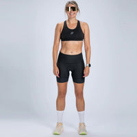 ZOOT Women's Elite 2.0 Tri 6" Short - Jet Black