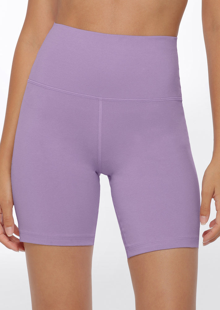 Lorna Jane Weekender Lounge Bike Short - Soft Lilac