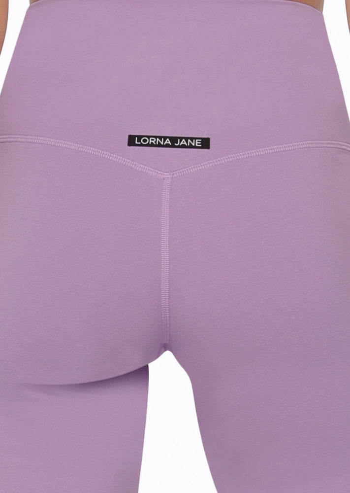 Lorna Jane Weekender Lounge Bike Short - Soft Lilac