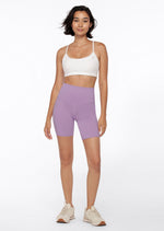 Lorna Jane Weekender Lounge Bike Short - Soft Lilac