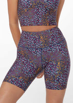 Lorna Jane Midnight Ditsy Bike Short - Midnight Ditsy Print