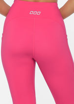 Lorna Jane Be Active Eco No Ride Ankle Biter Leggings - Rose Pink