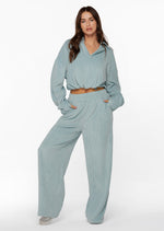 Lorna Jane Corduroy Full Length Lounge Pant - Arctic