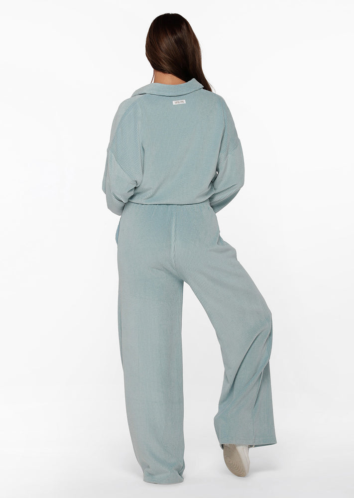 Lorna Jane Corduroy Full Length Lounge Pant - Arctic