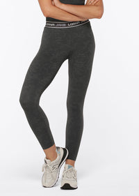 Lorna Jane Tempo Ankle Biter Leggings - Washed Titanium