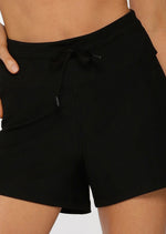 Lorna Jane Pace It Rib Kick Short - Black