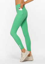 Lorna Jane Ruched Booty Full Length Leggings - Apple Sorbet