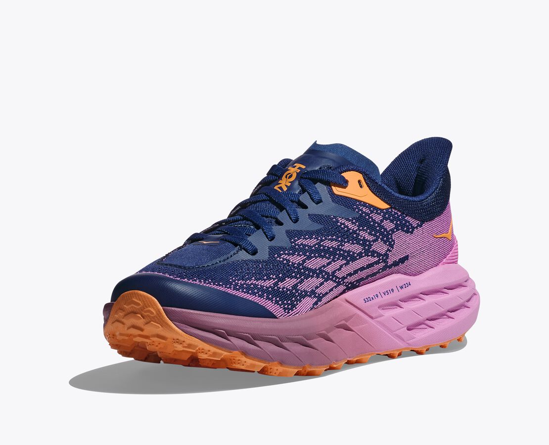 HOKA Women's Speedgoat 5 - Bellwether Blue/Cyclamen