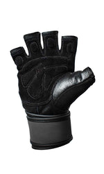 Harbinger Training Wristwrap Gloves - Black / Blue