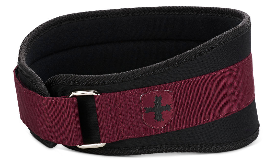 Harbinger Women's 5" Foam Core Belt- Black/Merlot