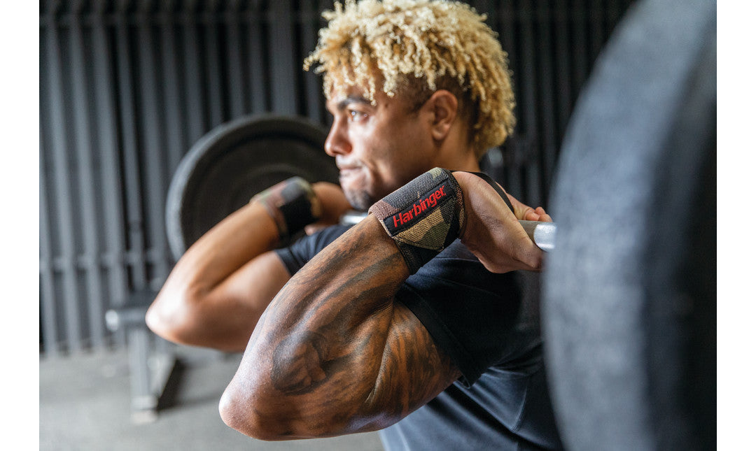 Harbinger Red Line Wrist Wraps - Camo