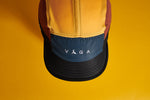 VAGA Club Cap - Ocean/Mellow Yellow/Brown