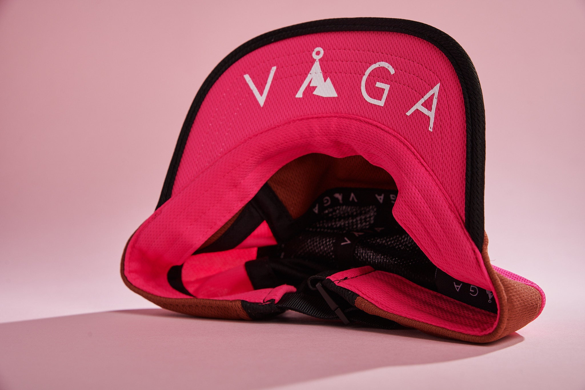 VAGA Club Cap - Brown/Pink/Black