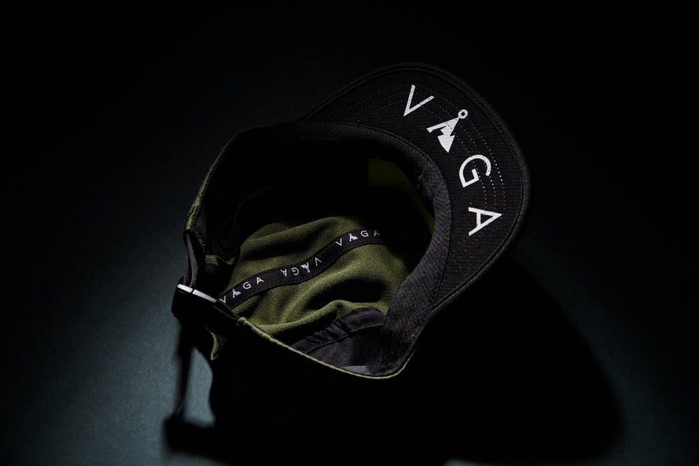 VAGA Club Cap - Utility Green/Black