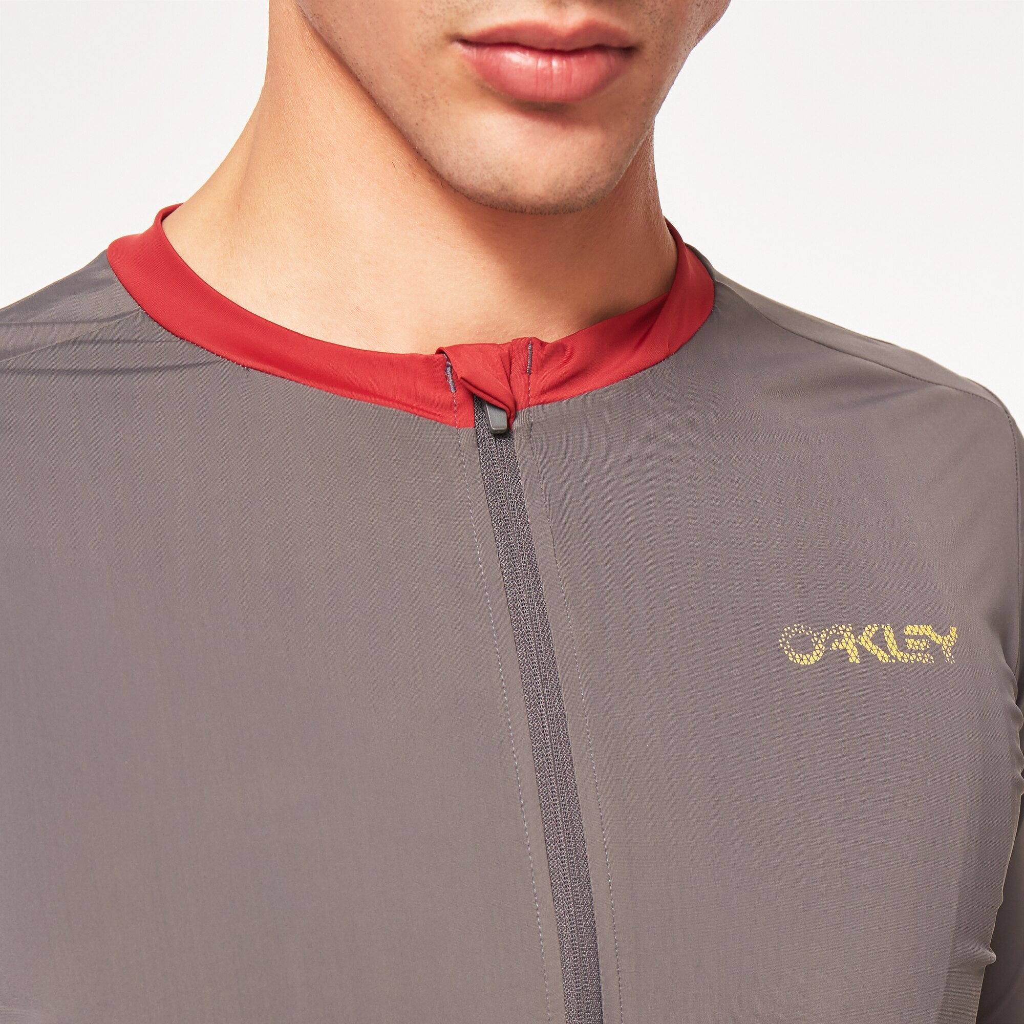 Oakley Men's Point To Point Jersey - Forged Iron  (FOA403119-24J)