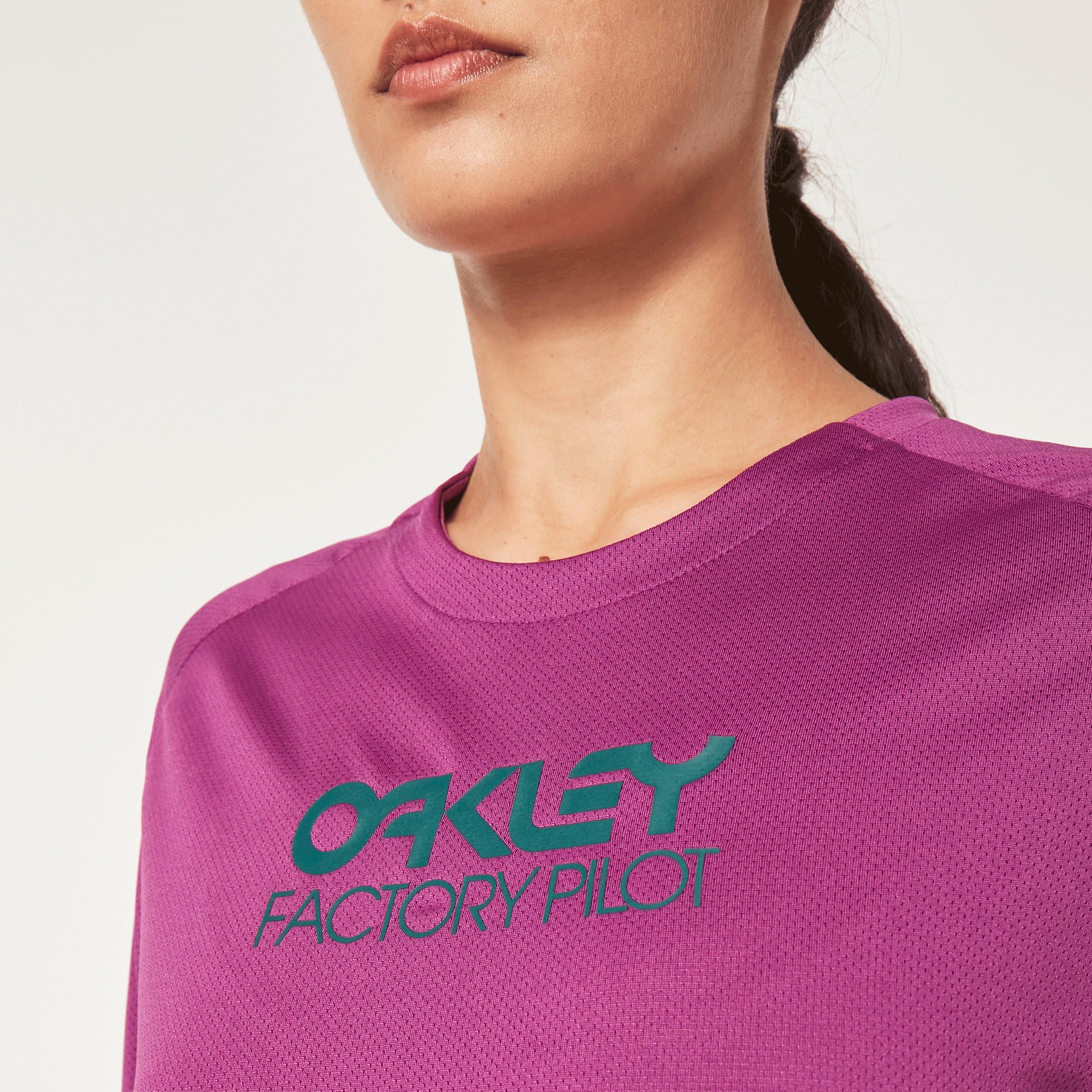 Oakley Women's Factory Pilot LS Jersey II  - Ultra Purple (FOA500398-89N)