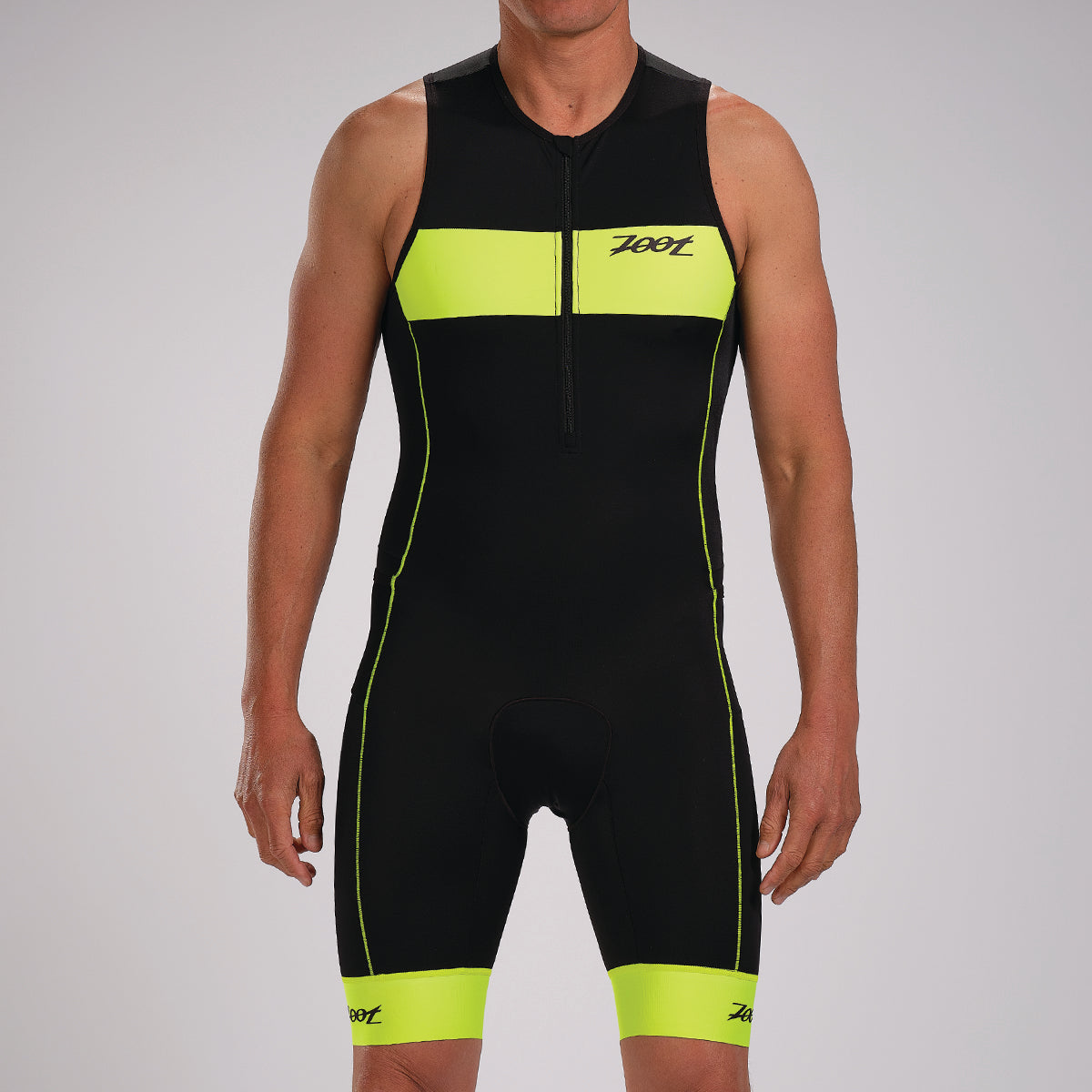 ZOOT Men's Core Tri Racesuit - SAFETY YELLOW