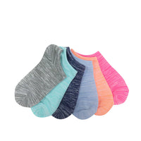 SOFSOLE Women's Lifestyle No Show Socks 6pairs - Marl Random Feed