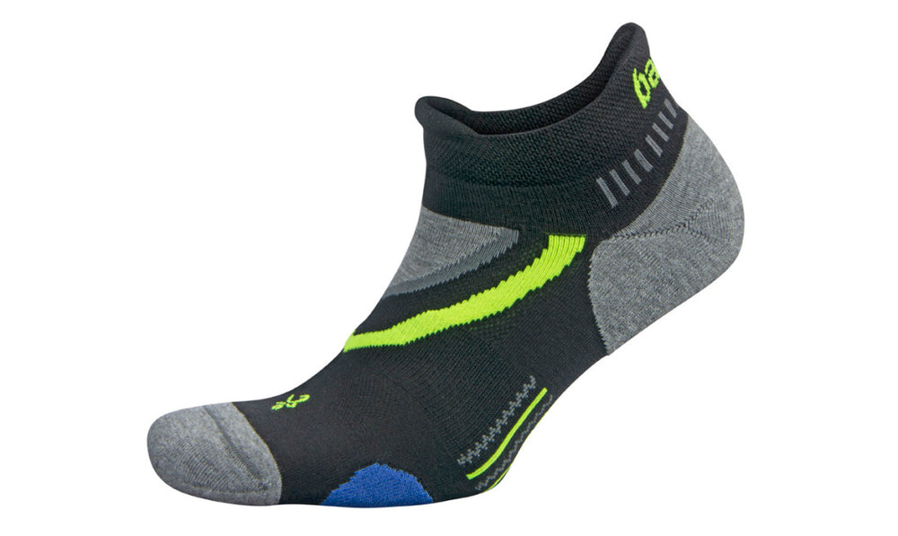 Balega Ultra Glide No Show Socks - Black/Charcoal