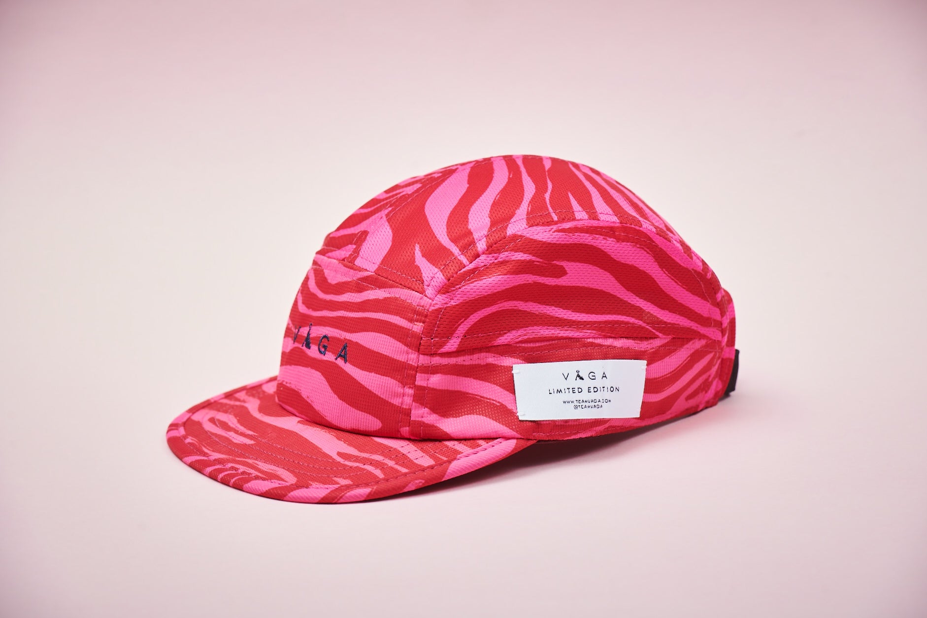 VAGA Club Cap Limited Edition - Neon Pink/Flame Red