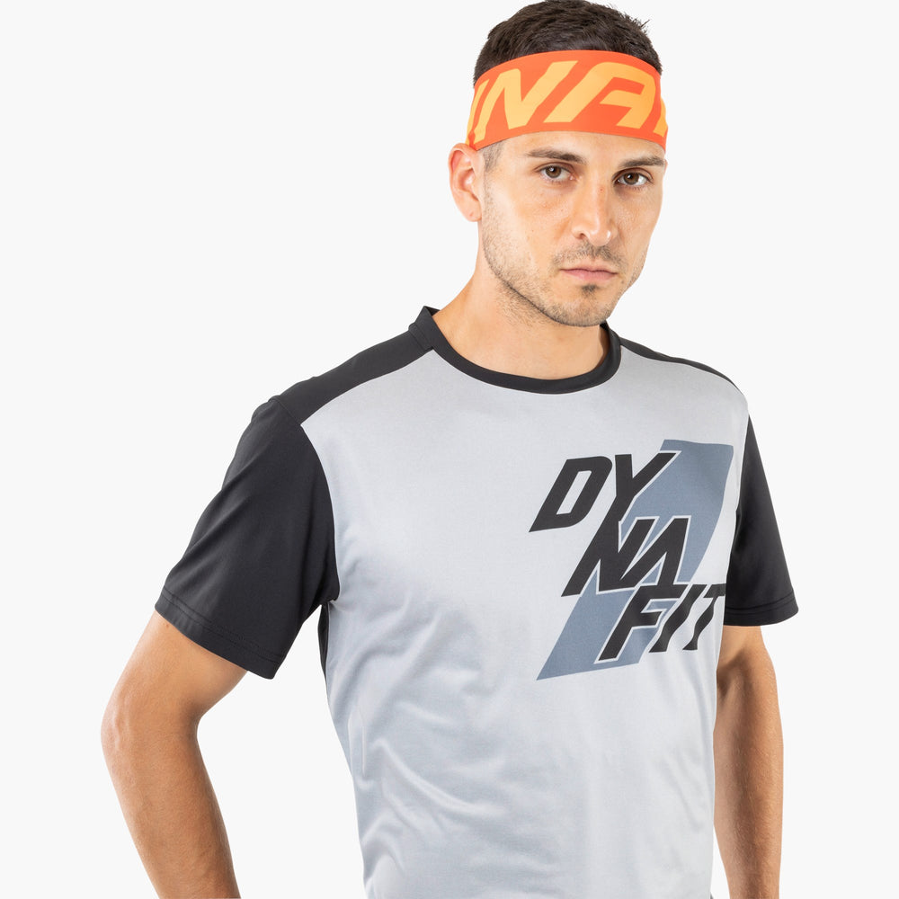 Dynafit Unisex's Performance Dry Slim Headband - Shocking Orange
