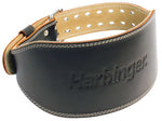 Harbinger 6'' Padded Leather Belt - Black
