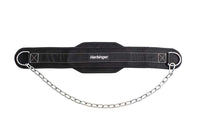Harbinger PolyPro Dip Belt - Black Gunmetal Chain