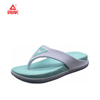 PEAK Women's Taichi Flip Flops - White/Ice Blue