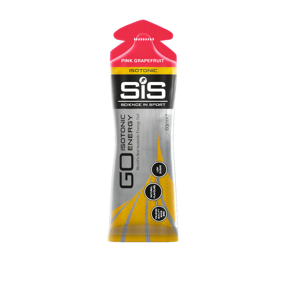 SIS GO Isotonic Energy Gels 60ml - Pink Grapefruit