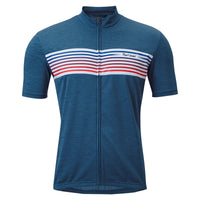 Pearl Izumi Men's City Ride Cycle Jersey - Cerulean Blue (336-B-6)