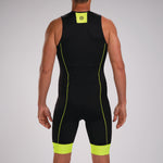 ZOOT Men's Core Tri Racesuit - SAFETY YELLOW