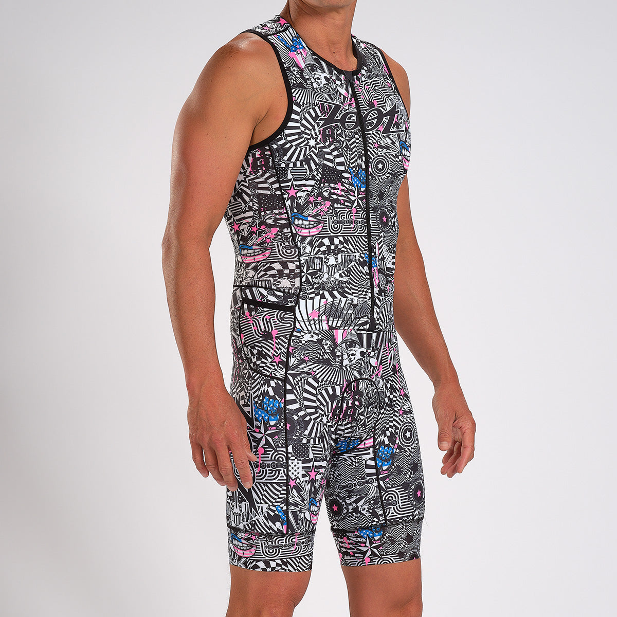 ZOOT MEN'S LTD TRI RACESUIT - AMERICAN REBEL