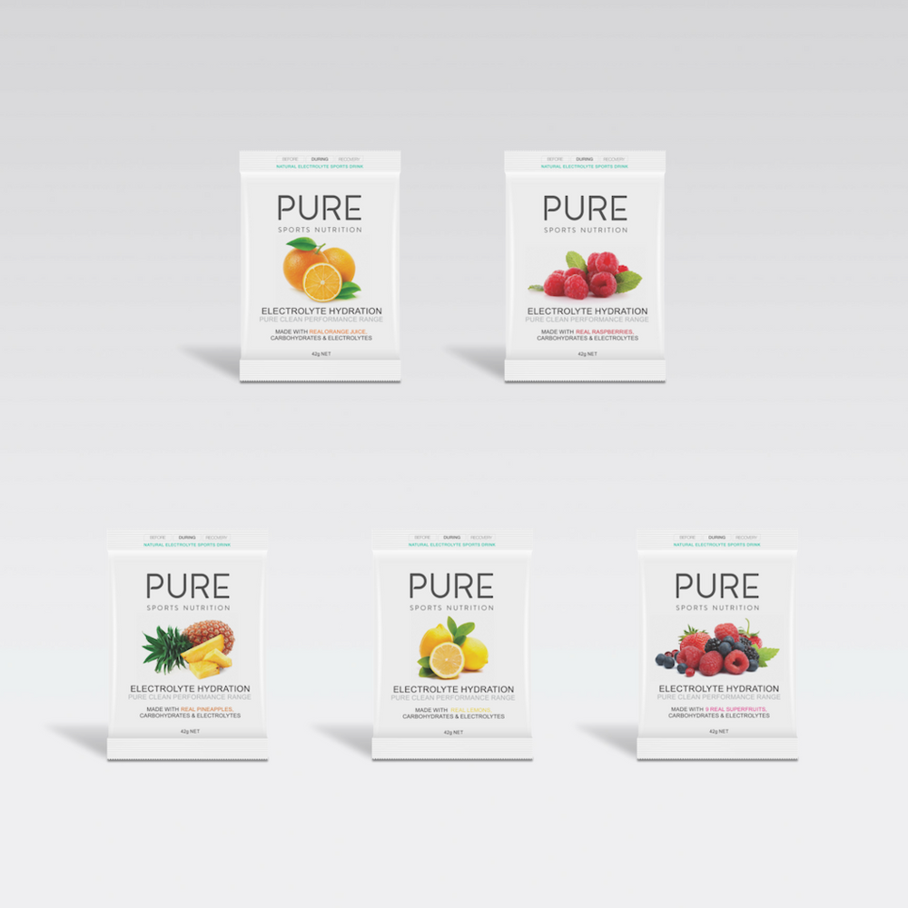 PURE PURE Electrolyte Hydration Sachet - 9 Real Superfruits 42G