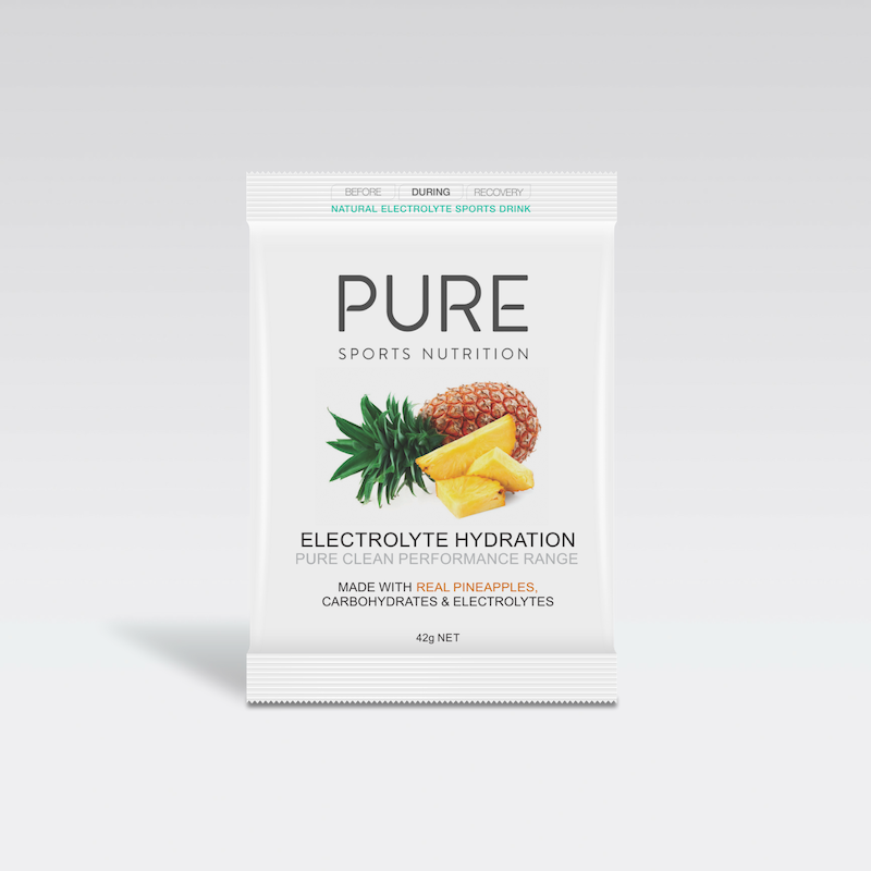 PURE PURE Electrolyte Hydration Sachet - Real Pineapples 42G